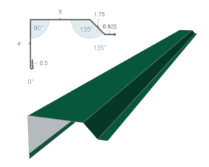 residential rake trim profile